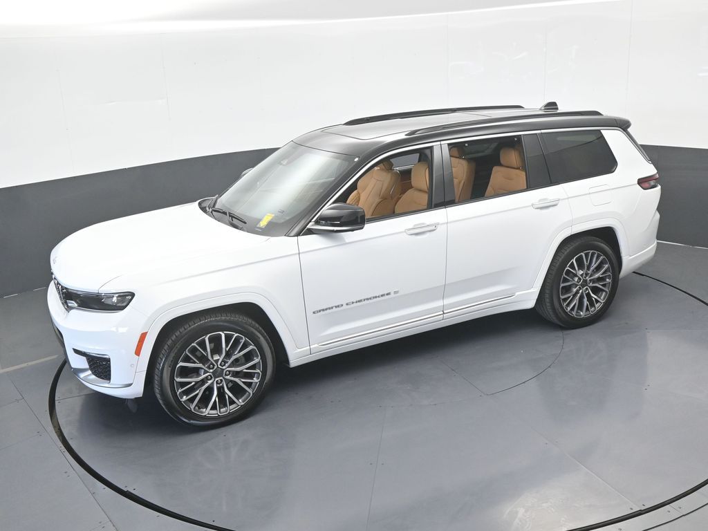 New 2025 Bright White Clearcoat Jeep Summit image 71