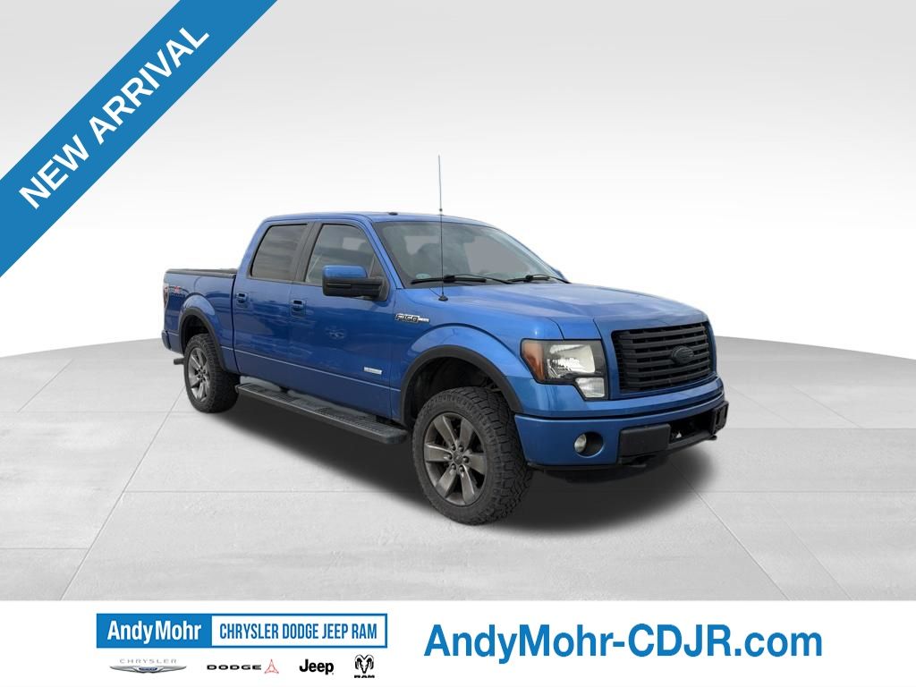 Blue 2011 Ford F-150 Pickup Truck Four-Wheel Drive 6-Speed Automatic