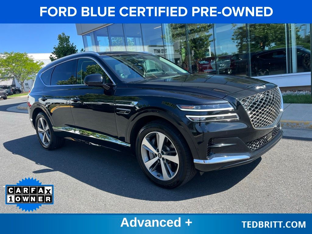 Black 2021 Genesis GV80 SUV / Crossover  8-Speed Automatic