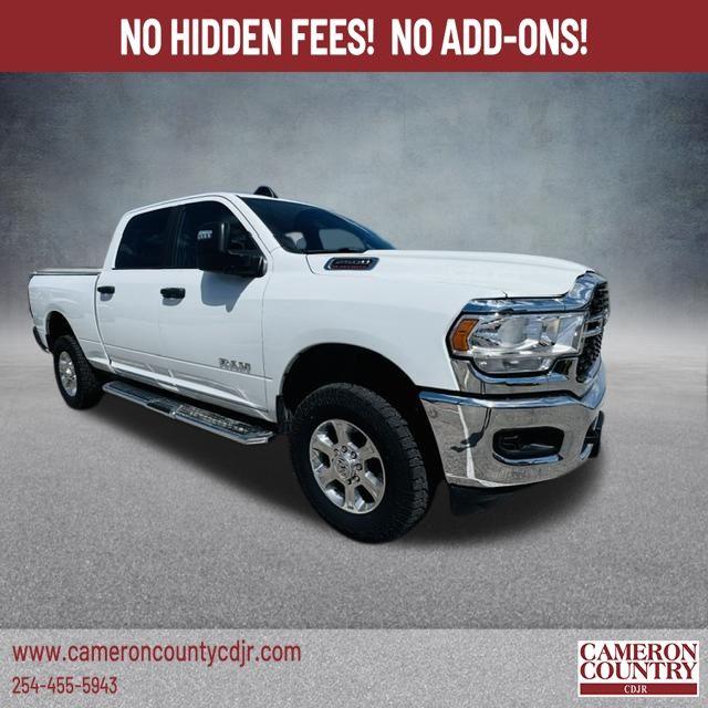 Bright White Clearcoat 2024 RAM 2500 Pickup Truck Four-Wheel Drive 8-Speed Automatic