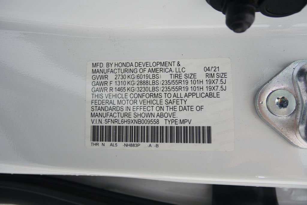 Thumbnail: 2022 Honda Odyssey - 32