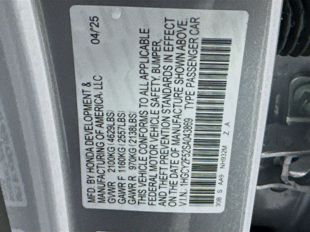 Used Car 2025 Honda Accord Hybrid  Sport For Sale Under $30,000 In Austin, Texas