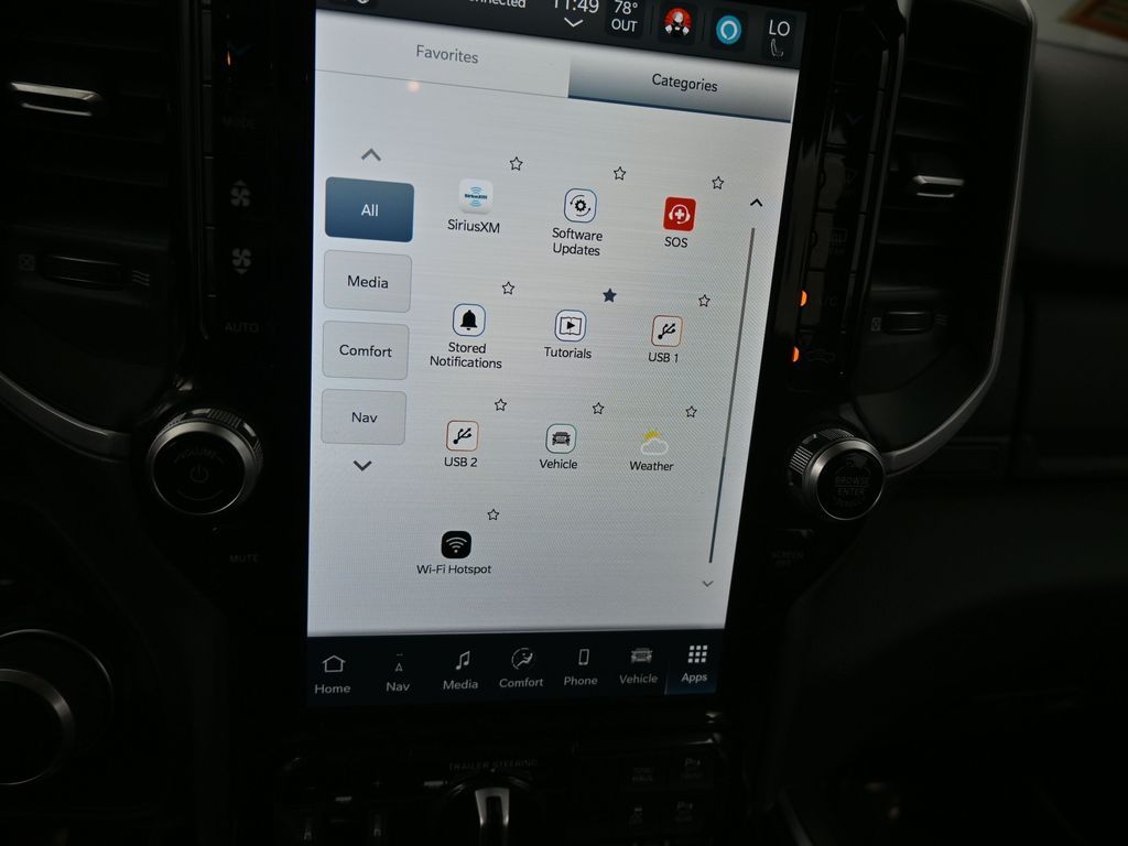 Used 2022 Flame Red Clearcoat Ram Big Horn/Lone Star image 23