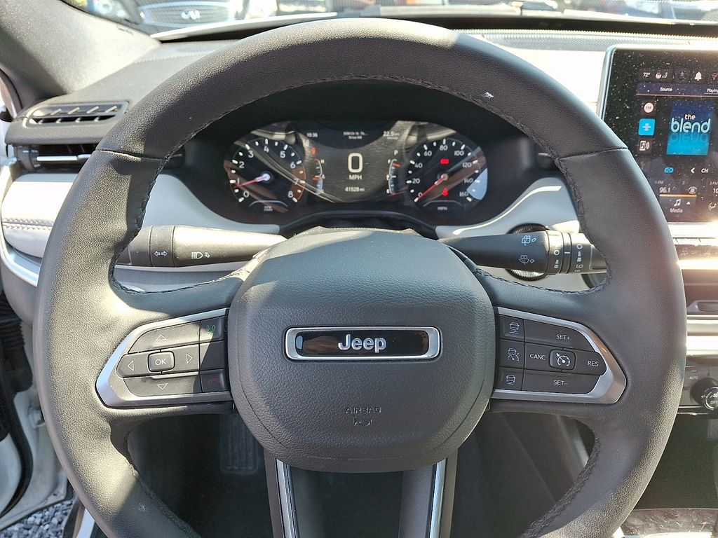 2025 Jeep Compass Limited White at Bob Ruth Ford
