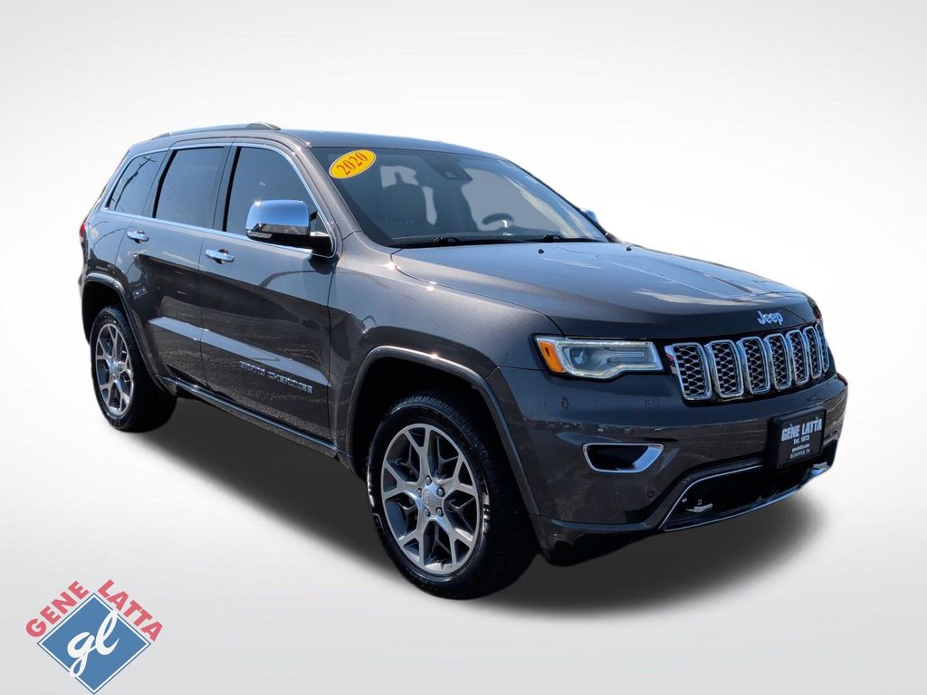 Gray (Granite Crystal Metallic Clearcoat) 2020 Jeep Grand Cherokee SUV / Crossover Four-Wheel Drive 8-Speed Automatic
