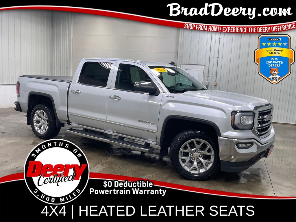 Quicksilver Metallic 2017 GMC Sierra 1500 Pickup Truck Four-Wheel Drive 6-Speed Automatic Overdrive