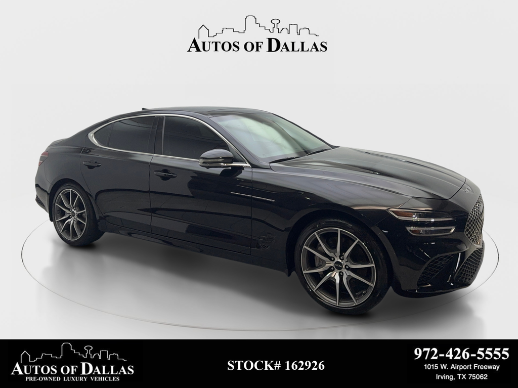 Vik Black 2026 Genesis G70 Sedan Rear-Wheel Drive 8-Speed Automatic