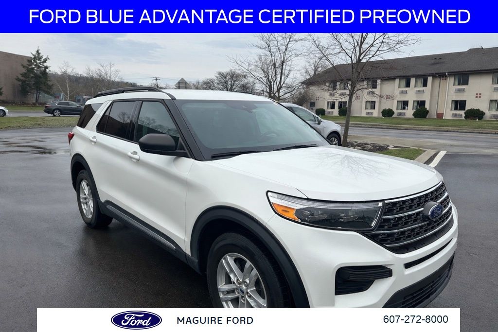 2022 Ford Explorer XLT AWD Blanco (Star White Metallic Tri-Coat) SUV/Crossover Tracción en las cuatro ruedas Automática