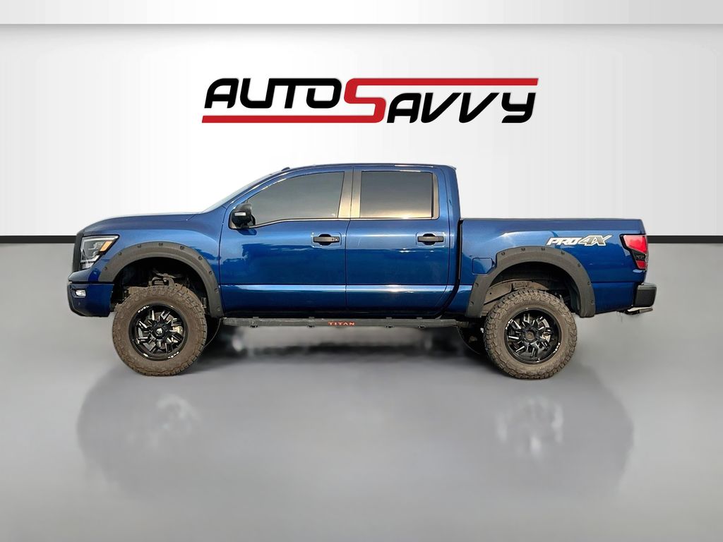 Used 2021 Blue Nissan PRO-4X image 4