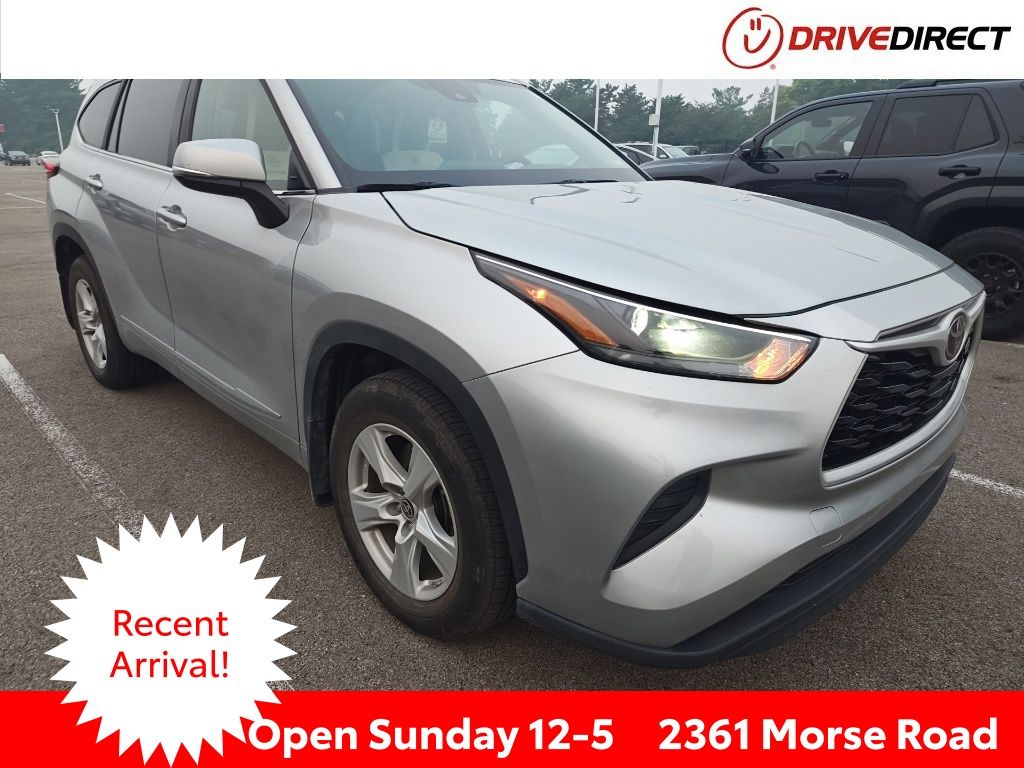 Celestial Silver Metallic 2023 Toyota Highlander SUV / Crossover Front-Wheel Drive 8-Speed Automatic