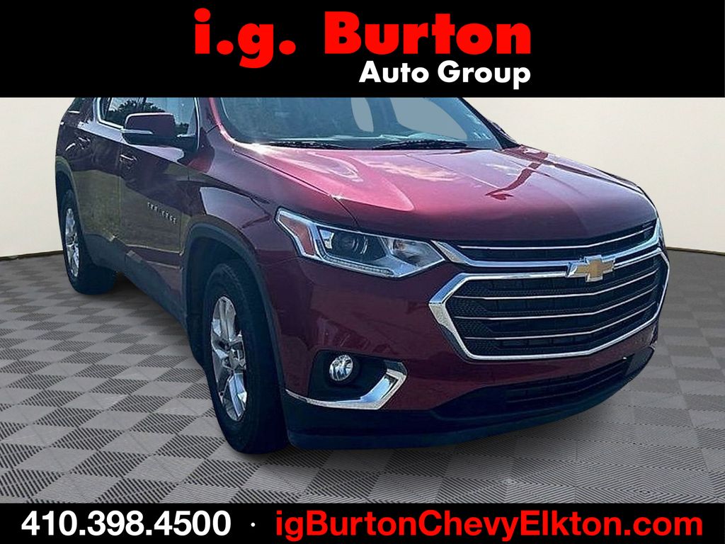 Red Tintcoat 2020 Chevrolet Traverse SUV / Crossover Four-Wheel Drive 9-Speed Automatic