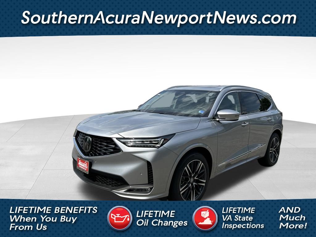 Solar Silver Metallic 2026 Acura MDX SUV / Crossover All-Wheel Drive Automatic
