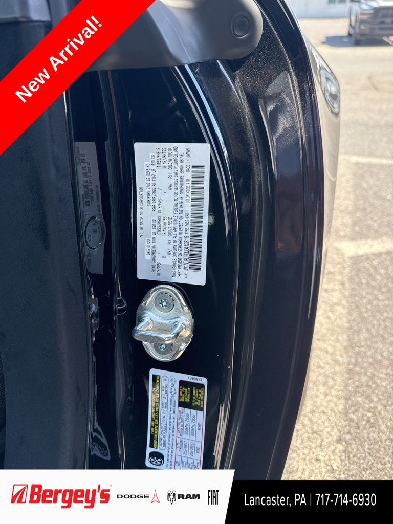 Jet Black Mica 2020 Mazda MX-5 Miata Grand Touring RWD Convertible Rear-Wheel Drive 6-Speed Manual