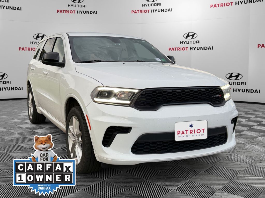 White Knuckle Clearcoat 2025 Dodge Durango SUV / Crossover All-Wheel Drive 8-Speed Automatic