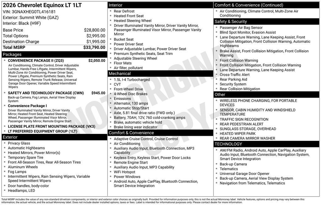 2026 Chevrolet Equinox