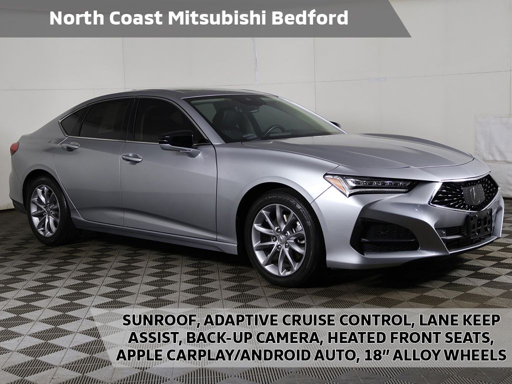 Silver 2023 Acura TLX FWD Sedan Front-Wheel Drive Automatic