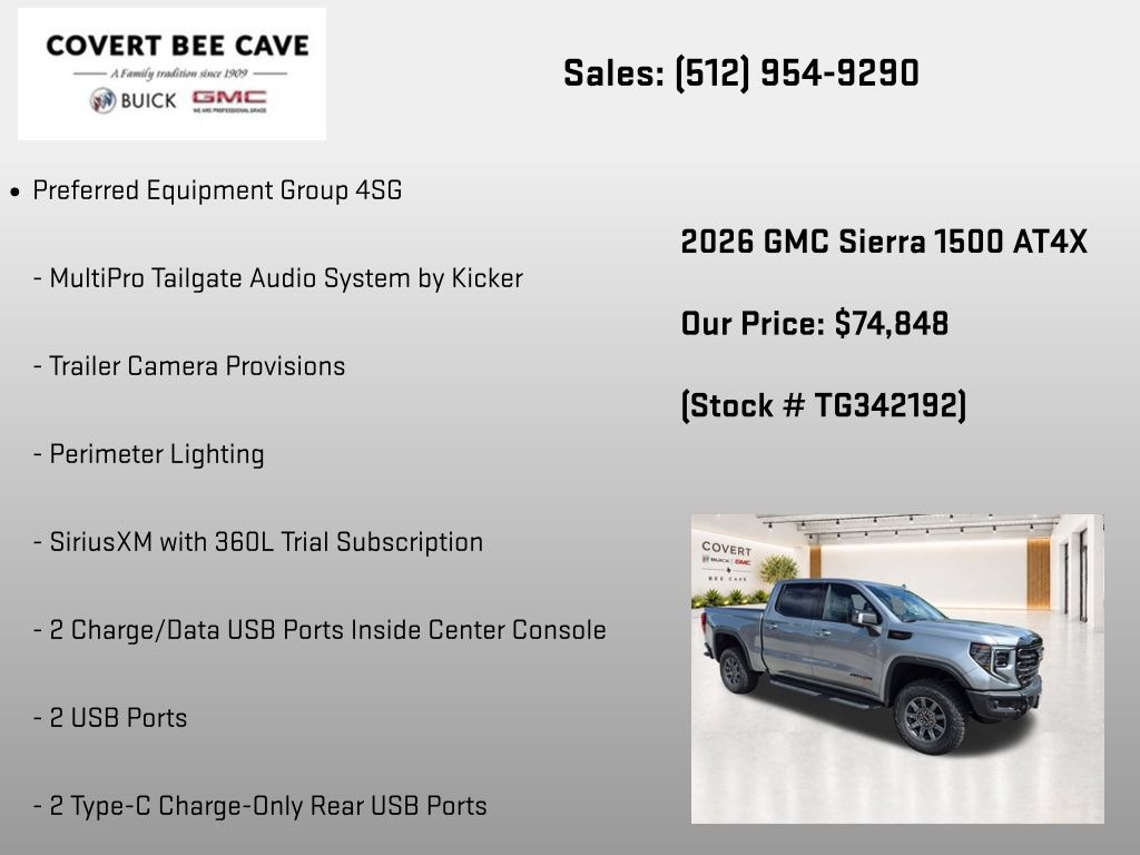 New 2026 Silver GMC AT4X image 33