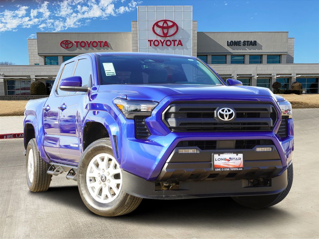 Blue Crush Metallic 2025 Toyota Tacoma Pickup Truck 4X2 8-Speed Automatic