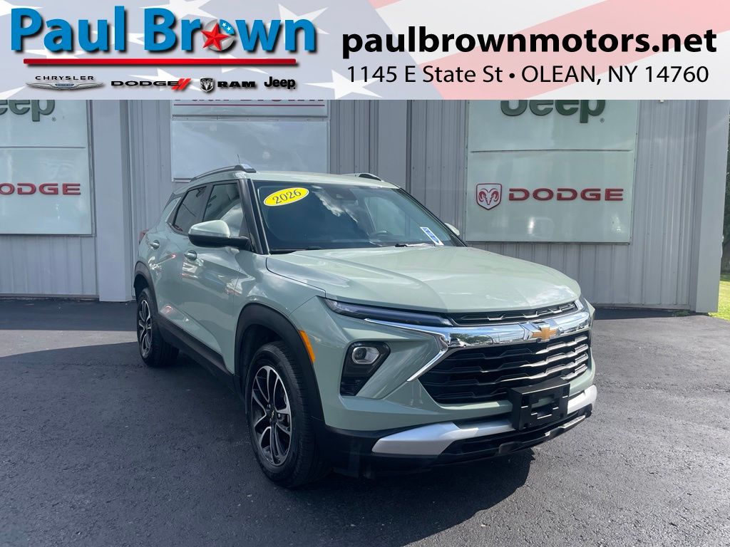Cacti Green 2026 Chevrolet Trailblazer SUV / Crossover Four-Wheel Drive 9-Speed Automatic
