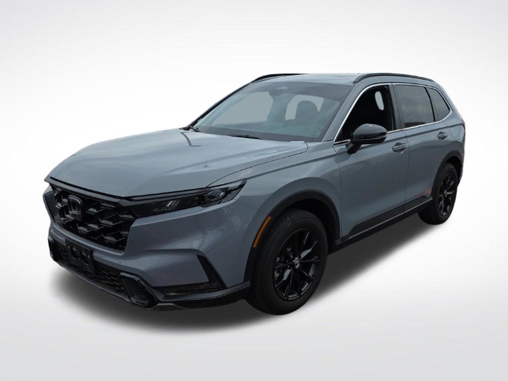 Urban Gray Pearl 2024 Honda CR-V Hybrid SUV / Crossover All-Wheel Drive Continuously Variable Transmission