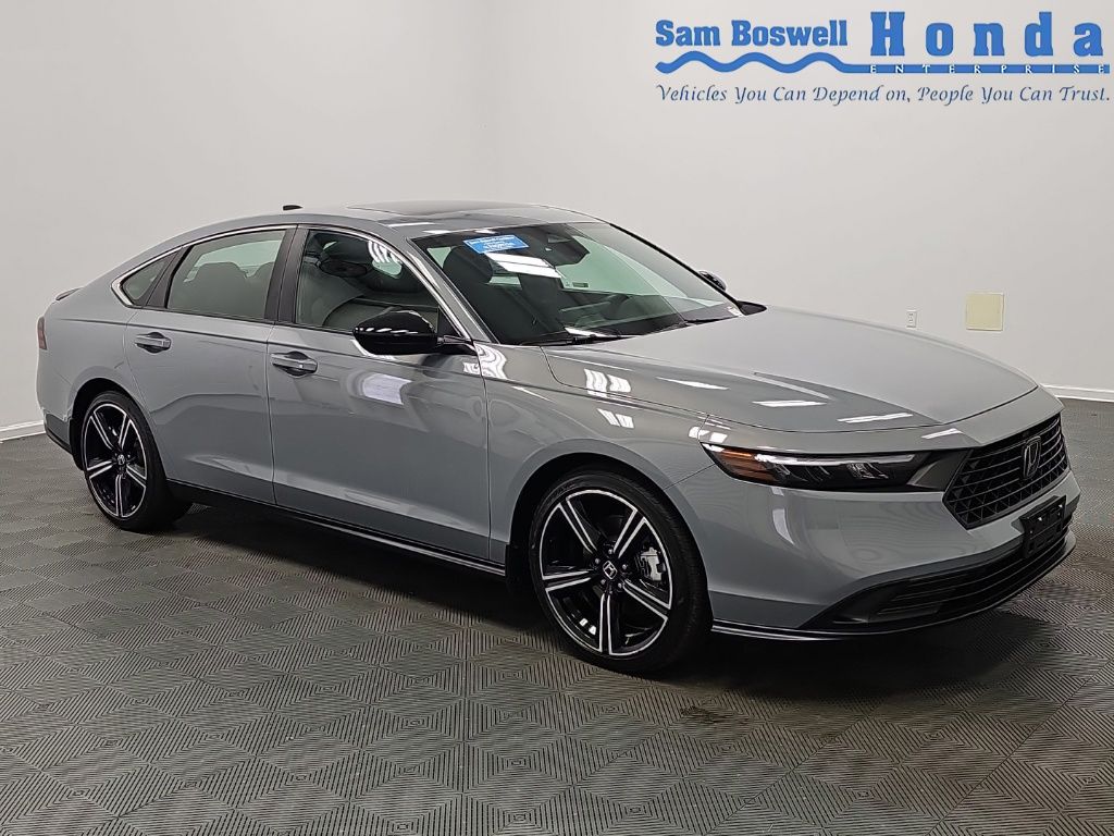 2025 Honda Accord Hybrid Gris (Urban Gray Pearl) Sedán Tracción delantera Transmisión variable continua