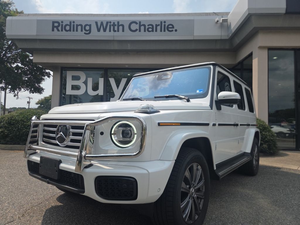 MANUFAKTUR Moonlight White Metallic 2025 Mercedes-Benz G-Class SUV / Crossover All-Wheel Drive 9-Speed Automatic