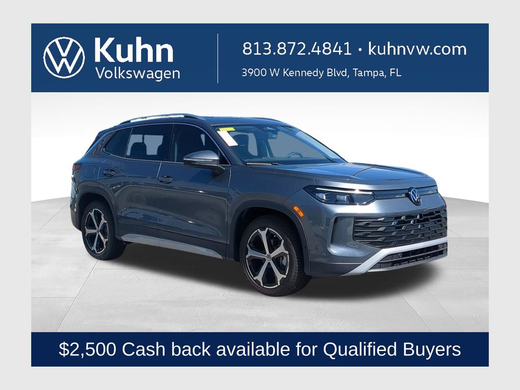Platinum Gray Metallic 2026 Volkswagen Tiguan SUV / Crossover Front-Wheel Drive 8-Speed Automatic