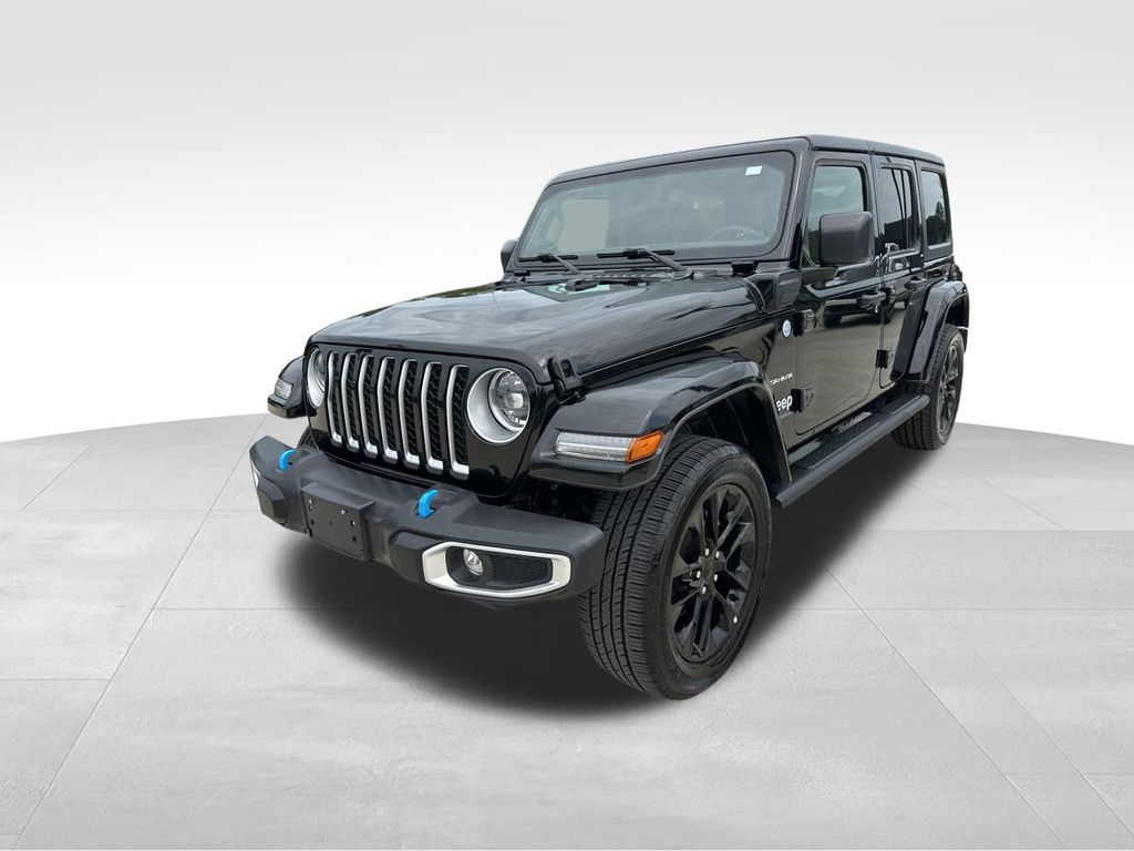 2023 Black Clearcoat Jeep Wrangler 4xe Sahara 4xe 4X4 SUV