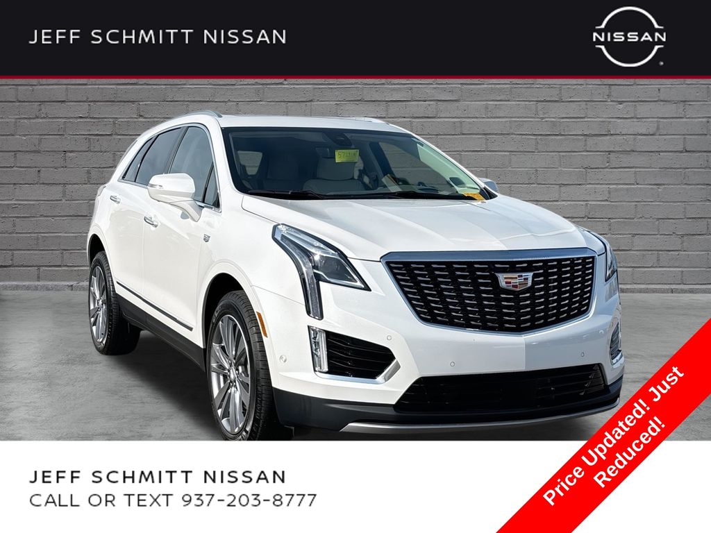 Crystal White Tricoat 2025 Cadillac XT5 SUV / Crossover Four-Wheel Drive 9-Speed Automatic