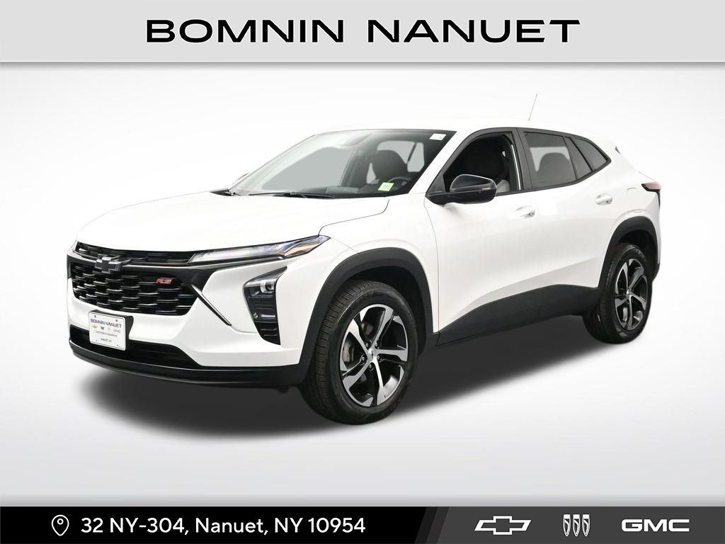 Summit White 2024 Chevrolet Trax RS with 1RS FWD SUV / Crossover Front-Wheel Drive 6-Speed Automatic