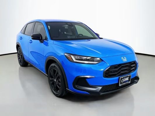 Boost Blue Pearl 2027 Honda HR-V SUV / Crossover Front-Wheel Drive Continuously Variable Transmission