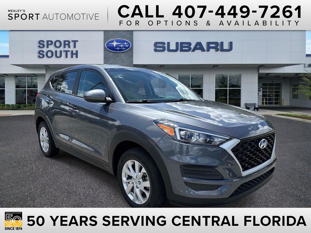 Gray (Magnetic Force) 2021 Hyundai Tucson SUV / Crossover Front-Wheel Drive 6-Speed Automatic