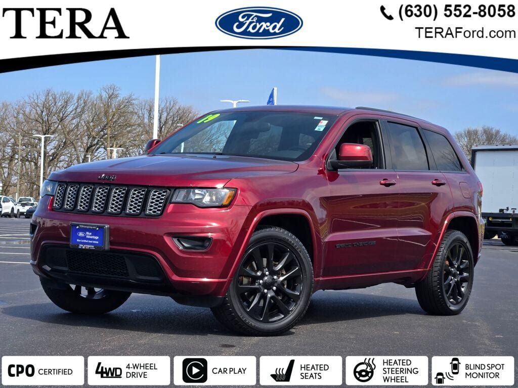 Velvet Red Pearlcoat 2019 Jeep Grand Cherokee SUV / Crossover Four-Wheel Drive 8-Speed Automatic