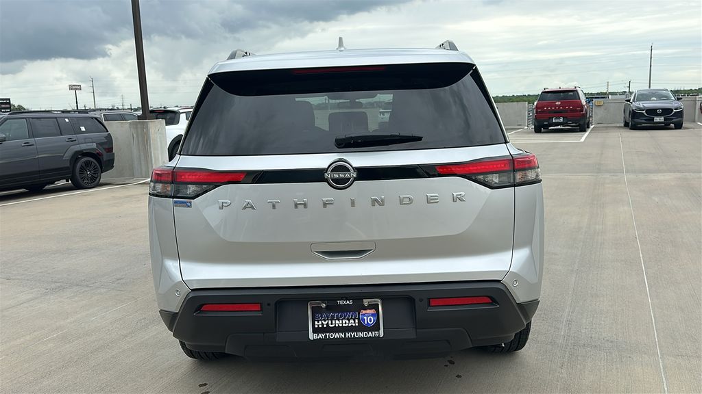 2025 Nissan Pathfinder SV Silver at Bravo Nissan
