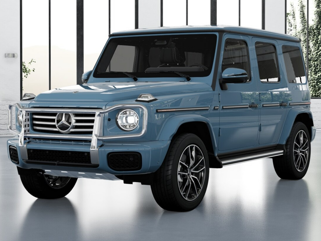 MANUFAKTUR Signature China Blue 2026 Mercedes-Benz G-Class SUV / Crossover All-Wheel Drive 9-Speed Automatic