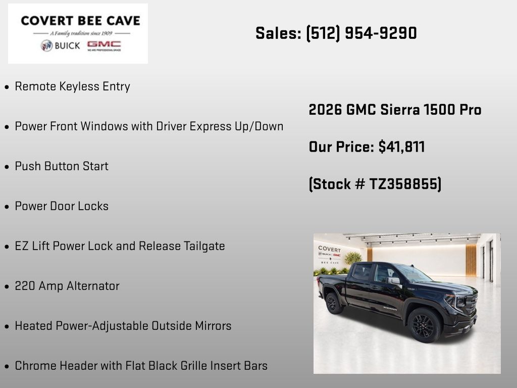New 2026 Black GMC Pro image 33