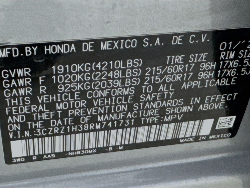 Used Car 2024 Honda Hr-v  Lx For Sale Under $25,000 In Austin, Texas