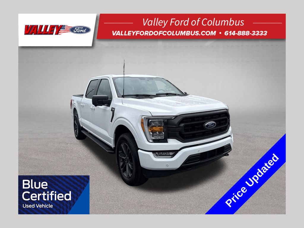 Oxford White 2023 Ford F-150 Pickup Truck Four-Wheel Drive Automatic
