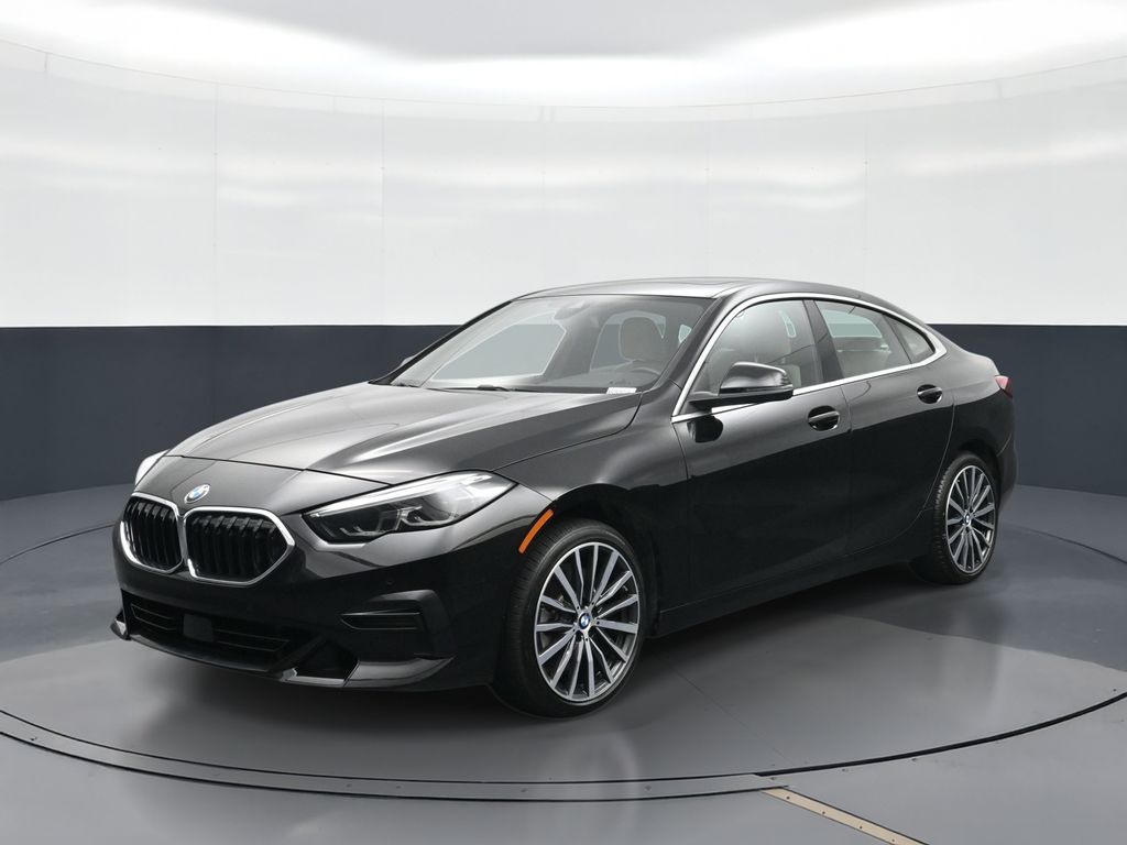 Jet Black 2024 BMW 2 Series Sedan Front-Wheel Drive 8-Speed Automatic
