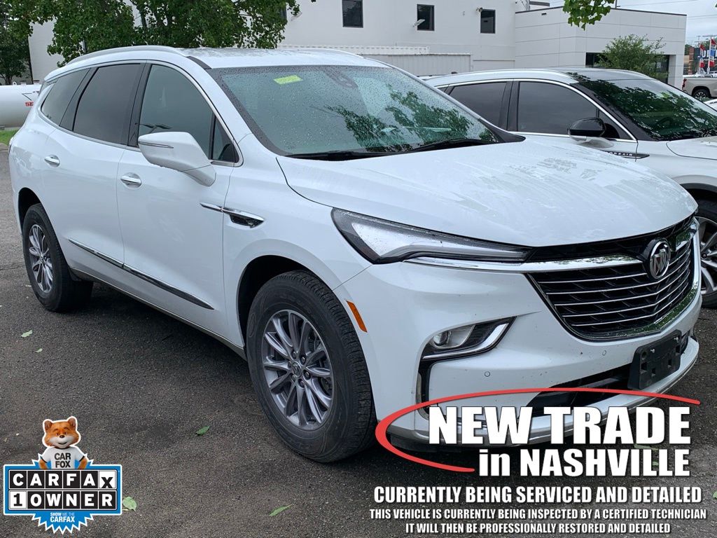 Summit White 2023 Buick Enclave SUV / Crossover Four-Wheel Drive 9-Speed Automatic