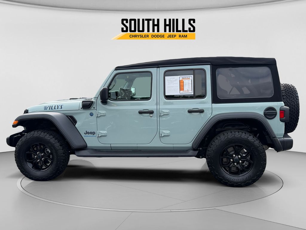 2024 Jeep Wrangler Willys 4xe Gray at South Hills CDJR