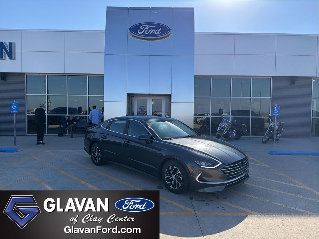 2021 Hyundai Sonata Hybrid Blue FWD