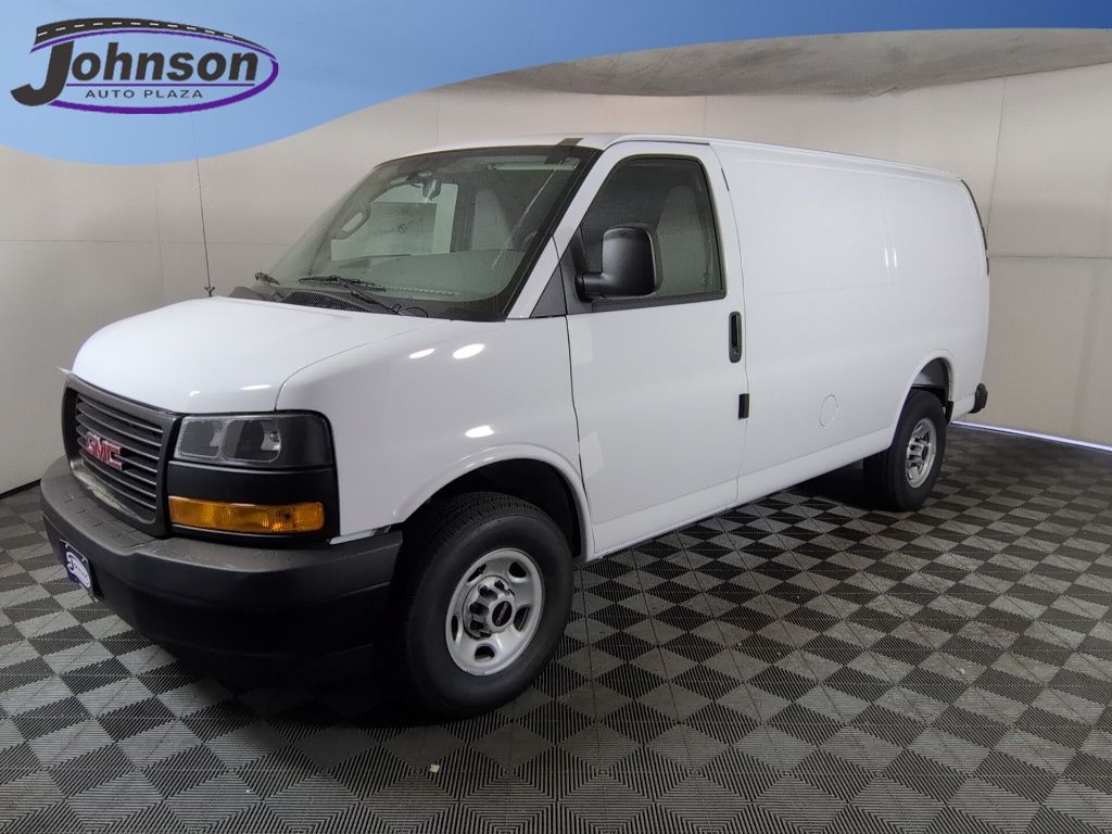 Summit White 2026 GMC Savana Cargo 2500 RWD Van Rear-Wheel Drive