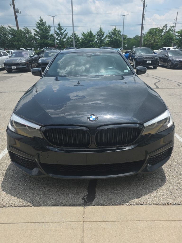 Black Sapphire Metallic 2018 BMW 5 Series 530i Sedan RWD Sedan Rear-Wheel Drive 8-Speed Automatic