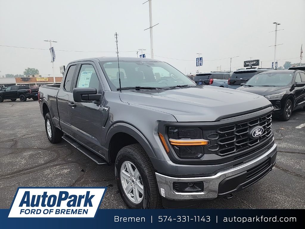 Carbonized Gray Metallic 2026 Ford F-150 Pickup Truck Four-Wheel Drive Automatic
