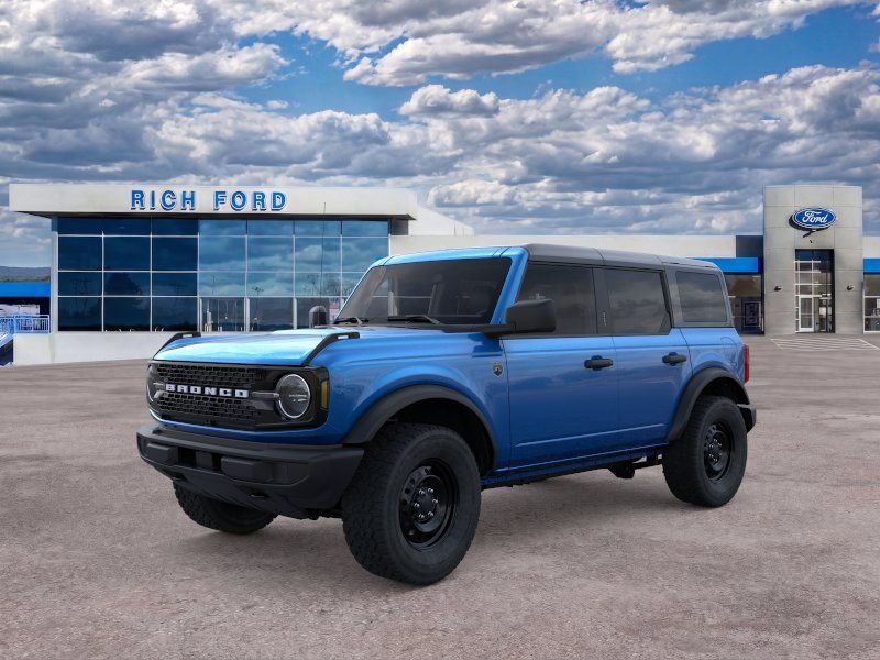 Velocity Blue Metallic 2026 Ford Bronco SUV / Crossover Four-Wheel Drive Automatic