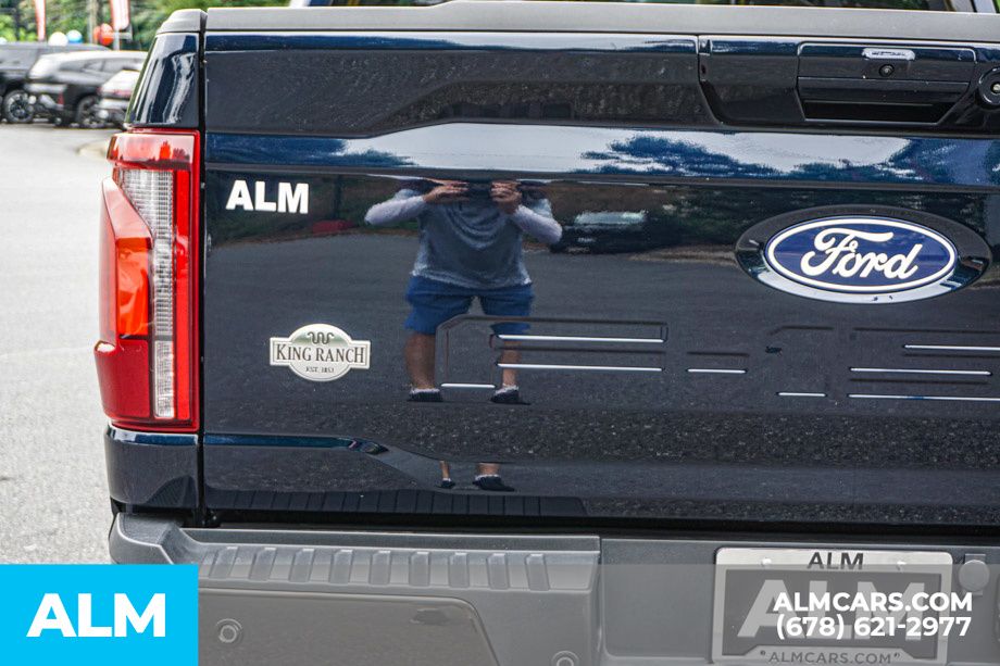 Used 2024 Blue Ford King Ranch image 13