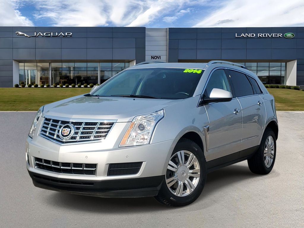 Radiant Silver Metallic 2014 Cadillac SRX SUV / Crossover Front-Wheel Drive 6-Speed Automatic