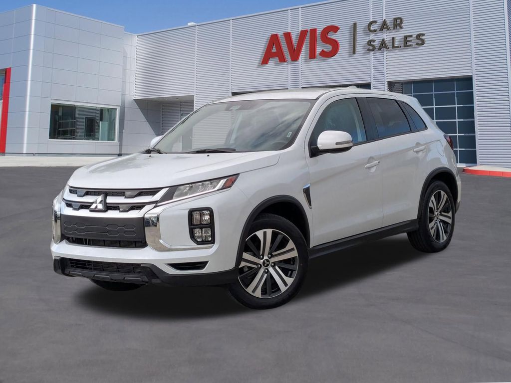 White 2025 Mitsubishi Outlander Sport SE AWC SUV / Crossover All-Wheel Drive Continuously Variable Transmission