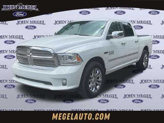 Bright White Clearcoat 2015 RAM 1500 Pickup Truck Four-Wheel Drive 8-Speed Automatic